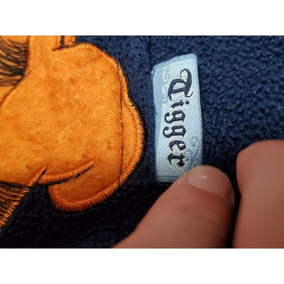 Disney Store Tigger Fleece Jacket Women's Size Medium‎ SZ M Embroidered - Picture 4 of 6